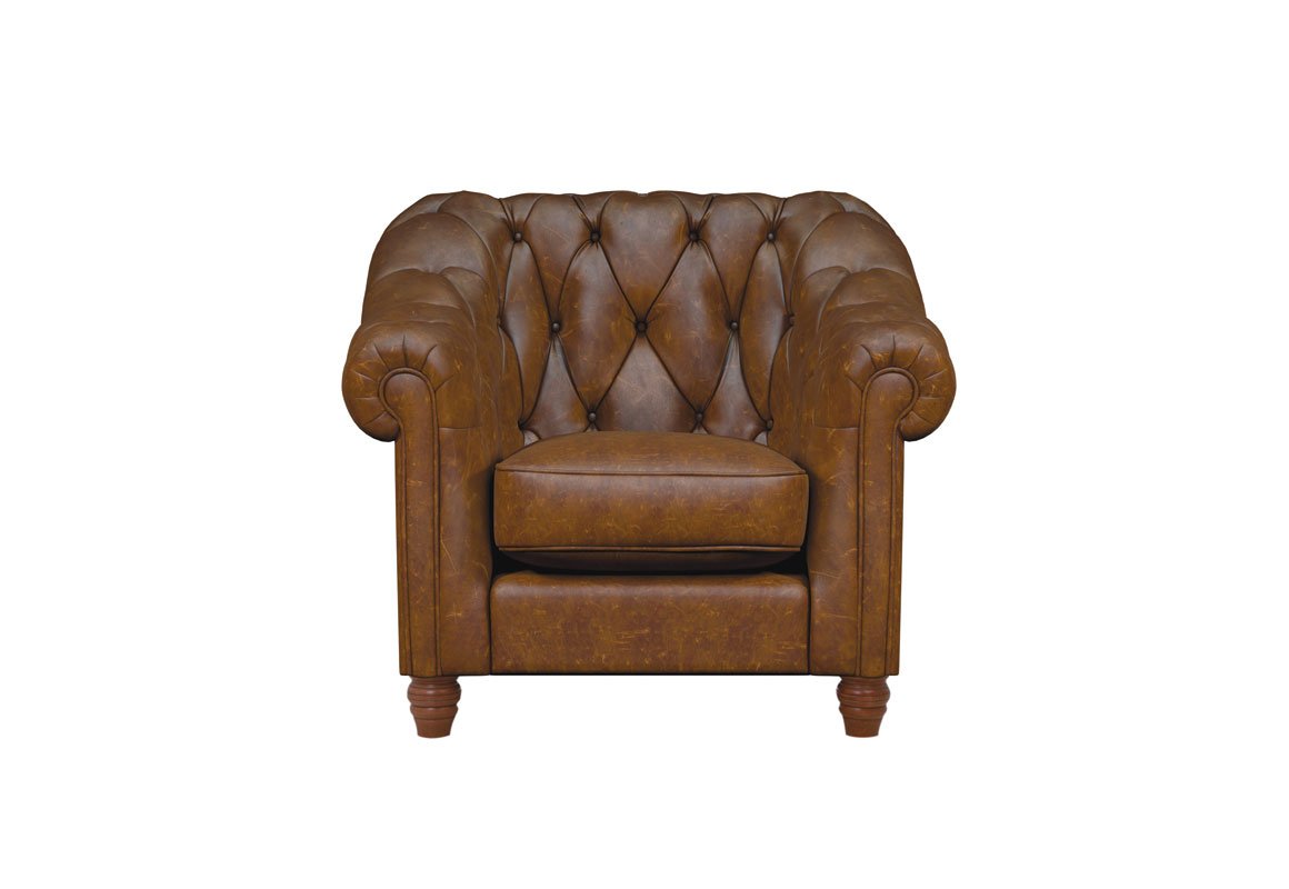 Belgravia Leather Club Chair