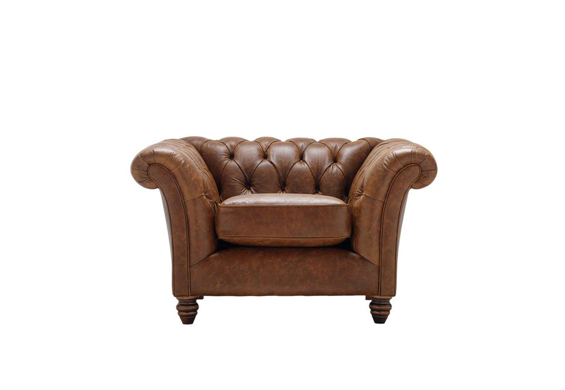 Cambridge Leather Club Chair